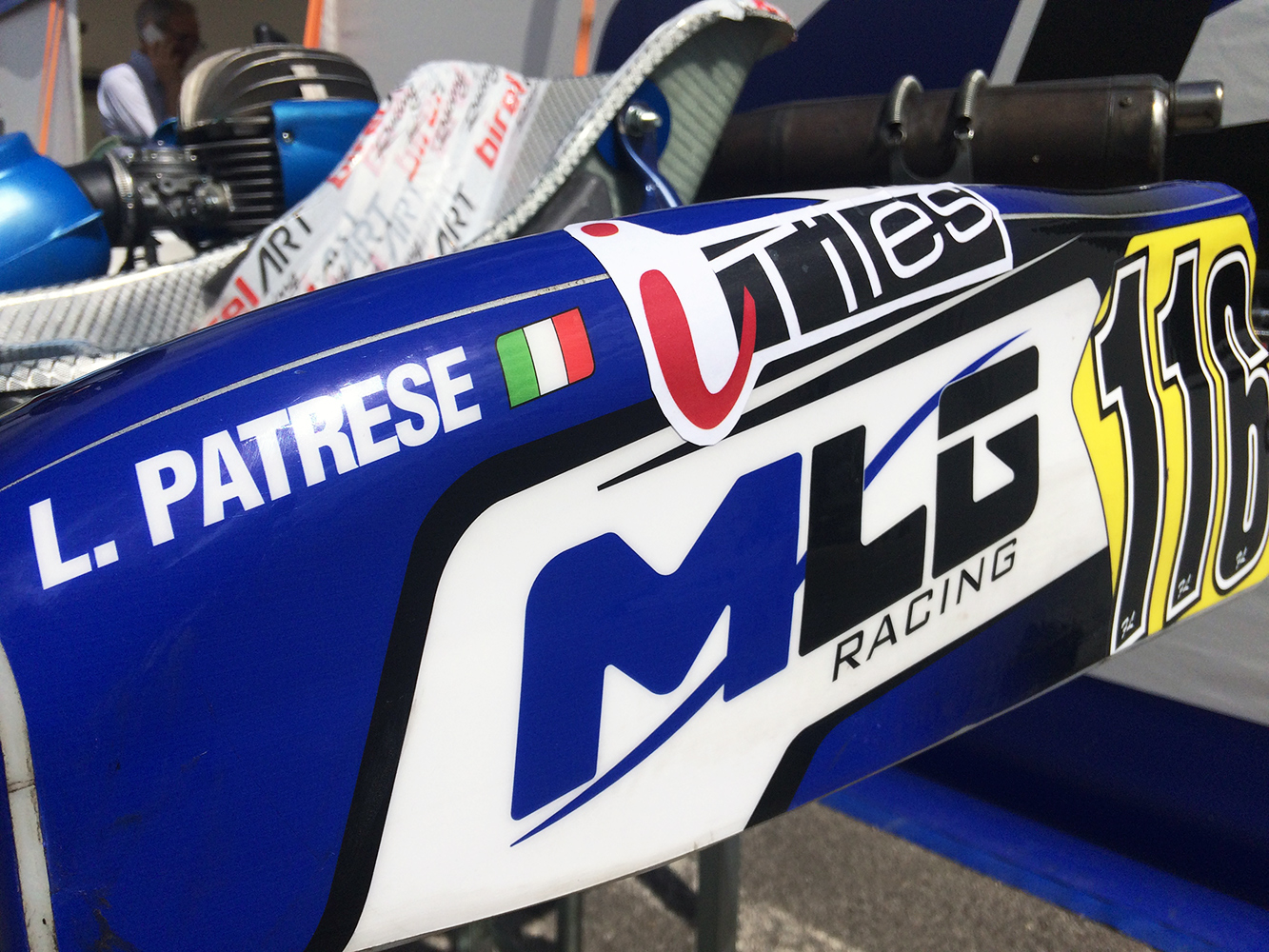 lorenzo patrese scegli mlg racing kart